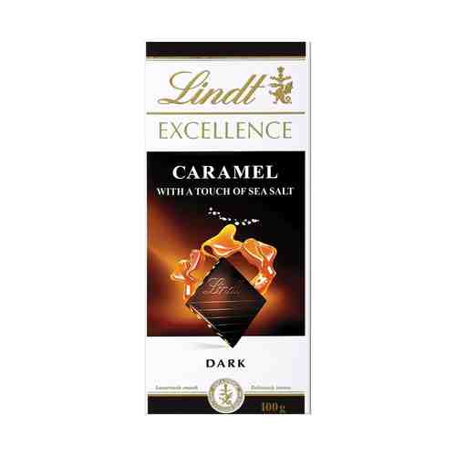 Шоколад Lindt Excellence темный с карамелью и морской солью 100 г