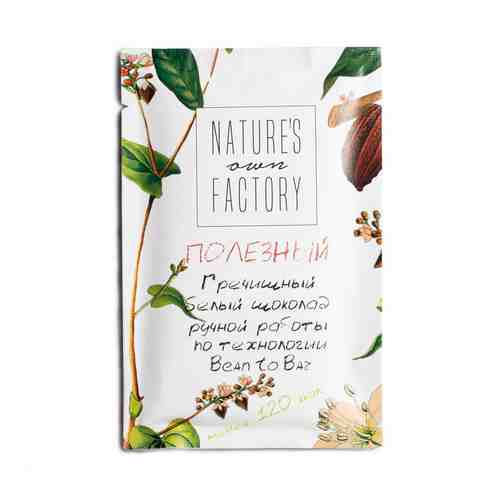 Шоколад Nature's Own Factory гречишный белый 24 г