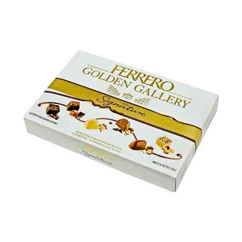 Шоколадные конфеты Ferrero Signature Golden Gallery 120 г