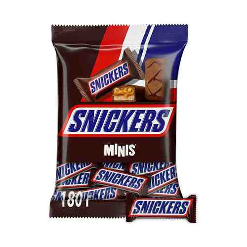 Шоколадный батончик Snickers Minis 180 г