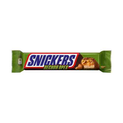 Шоколадный батончик Snickers с лесным орехом 81 г