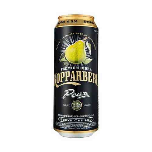 Сидр Kopparberg Груша 4,5% 0,5 л Швеция