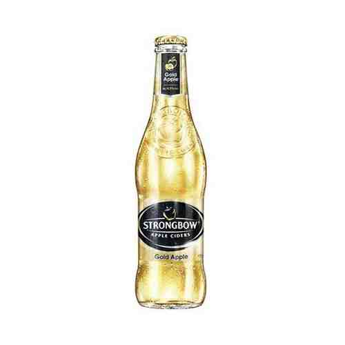 Сидр Strongbow Gold Apple сладкий 4,5% 400 мл