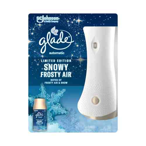 Сменный баллон для освежителя воздуха Glade Automatic Snowy Frosty Air 269 мл