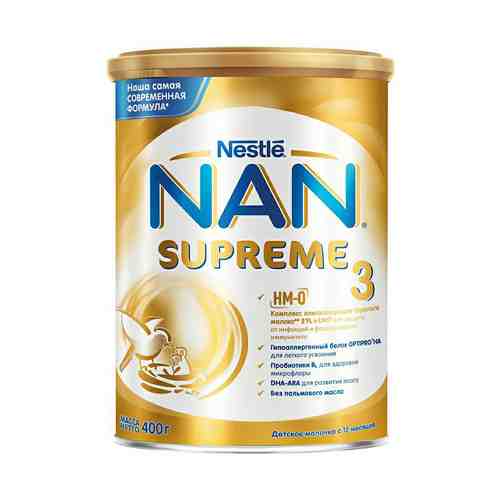 Смесь Nan Supreme 3 молочная с 12 месяцев 400 г