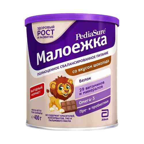 Смесь PediaSure Малоежка Шоколад с 1 года 400 г