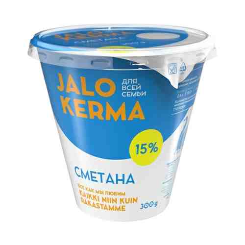 Сметана Jalo Kerma 15% 300 г