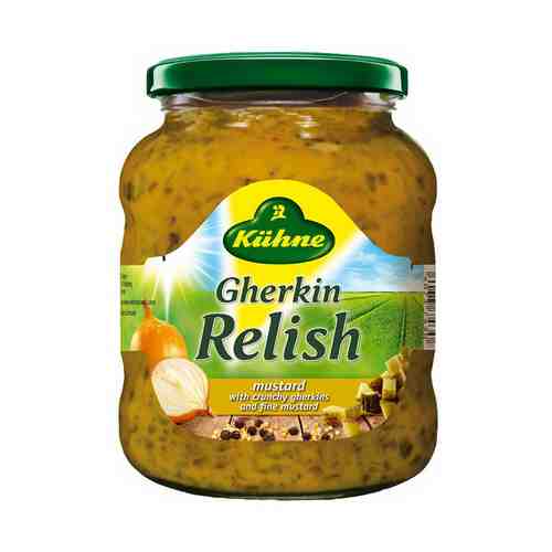 Соус Kühne Relish с огурцами и горчицей 350 г