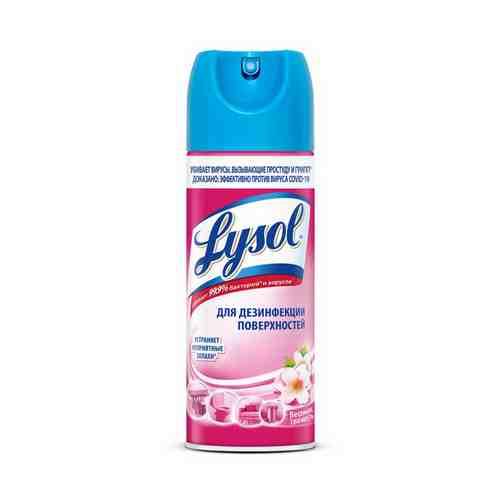 Средство дезинфицирующее Lysol Весенняя свежесть аэрозоль 400 мл