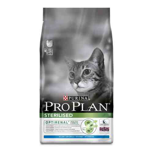 Сухой корм Purina Pro Plan с индейкой для стерилизованных кошек и кастрированных котов 1,5 кг