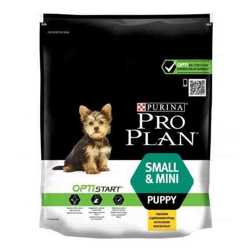 Сухой корм Purina Pro Рlan с курицей и рисом для щенков 700 г