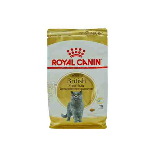 Сухой корм Royal Canin British Shorthair Adult для кошек 400 г