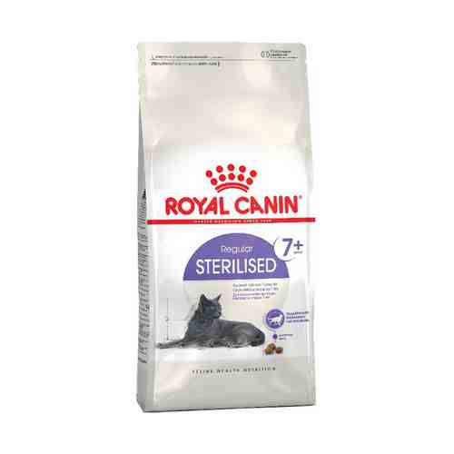 Сухой корм Royal Canin для стерилизованных кошек и кастрированных котов старше 7 лет 400 г