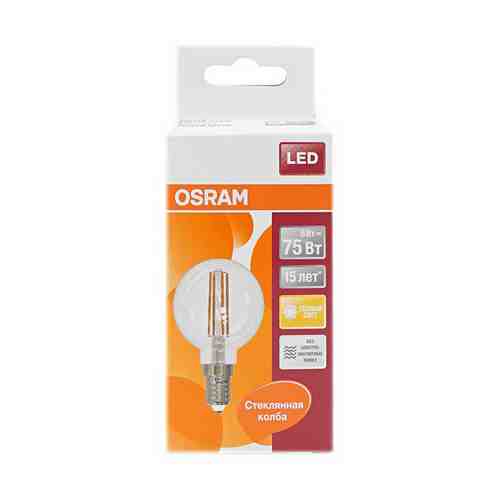 Светодиодная лампа Osram LED FIL 6W E14 теплый шар