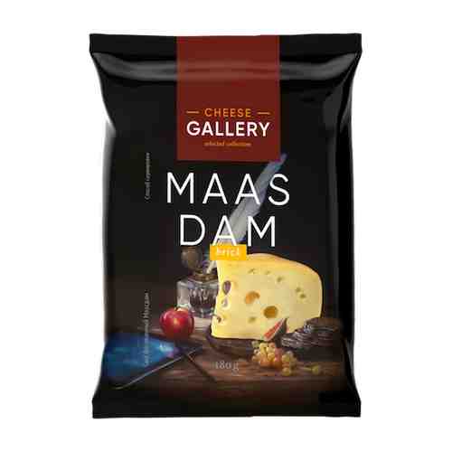 Сыр полутвердый Cheese Gallery Maasdam 180 г