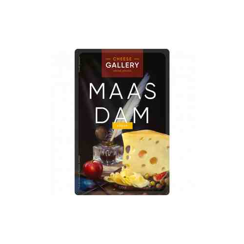 Сыр полутвердый Cheese Gallery Маасдам 45% БЗМЖ 125 г