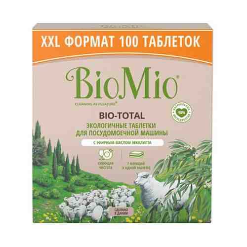 Таблетки BioMio для посудомоечной машины 100 шт