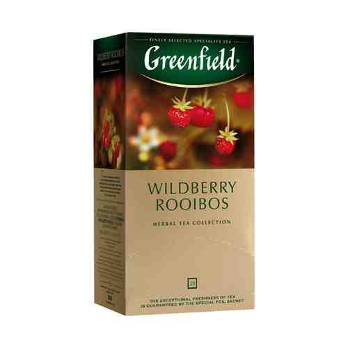 Травяной чай Greenfield Wildberry Rooibos в пакетиках 1,5 г 25 шт