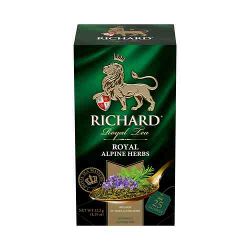 Травяной чай Richard Royal Alpine Herbs в пакетиках 1,3 г х 25 шт