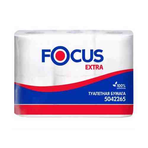 Туалетная бумага Focus Extra 5042265 двухслойная белая 48 м 6 шт