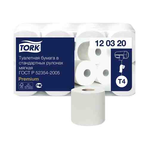 Туалетная бумага Tork Premium Т4 двухслойная 8 шт