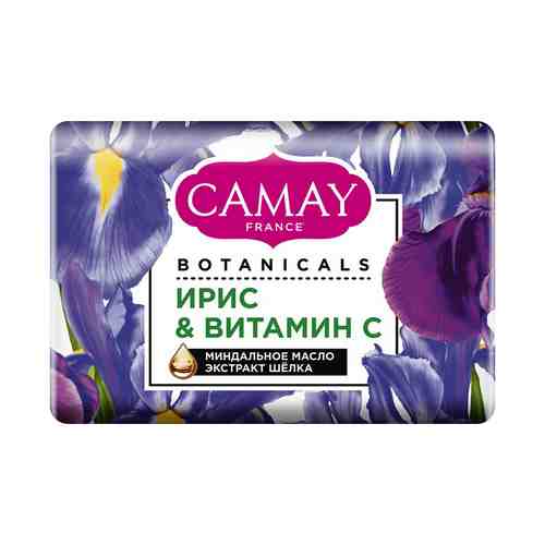 Туалетное мыло Camay Botanicals Ирис Витамин С с миндальным маслом и экстрактом шелка 85 г