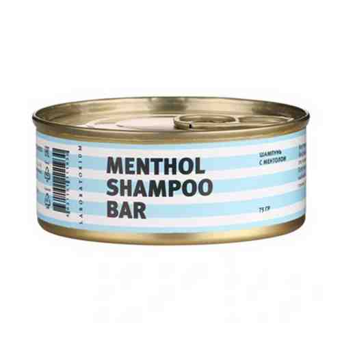 Твердый шампунь Laboratorium Menthol Shampoo bar для всех типов волос 75 г