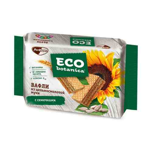 Вафли Eco Botanika из цельносмолотой муки с семечками 145 г