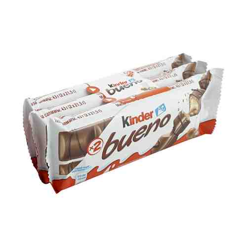 Вафли Kinder Bueno 43 г х 3 шт