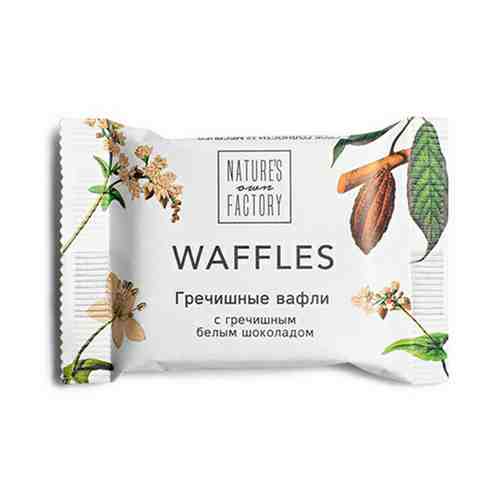 Вафли Nature's Own Factory гречишные с белым шоколадом 20 г