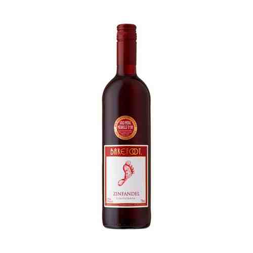 Вино Barefoot Zinfandel красное полусухое 14% 0,75 л