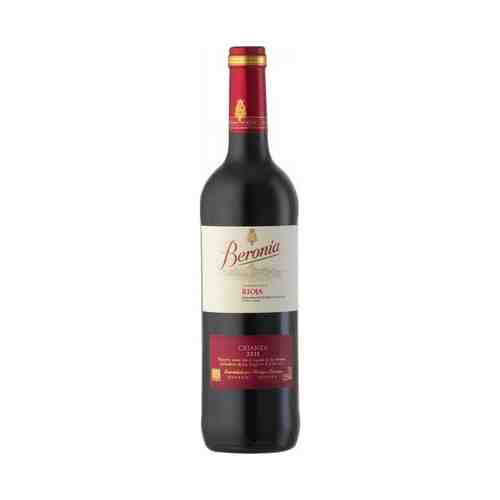 Вино Beronia Crianza Rioja красное сухое 13,5% 0,75 л