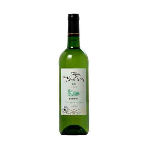 Вино Chardonnay Le Vandager Chateau Bursho de Bordeaux белое сухое 12% 0,75 л