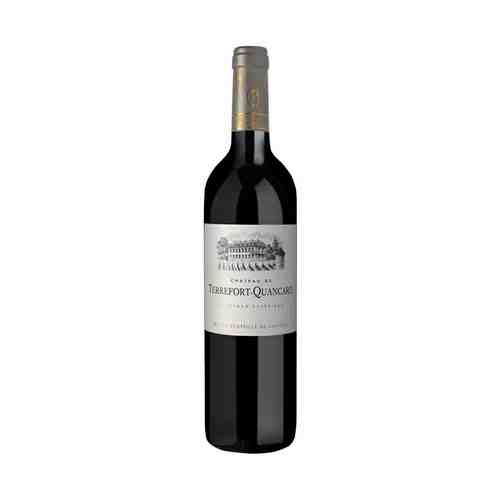 Вино Chateau de Terrefort-Quancard Bordeaux Superieur AOC красное сухое 13% 0,75 л