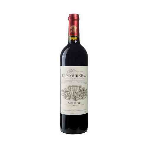 Вино Chateau du Courneau Medoc АОC красное сухое 12,5% 0,75 л