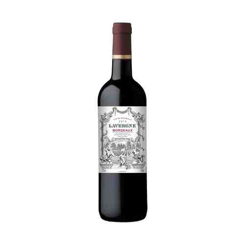 Вино Chateau Lavergne Bordeaux AOC красное сухое 13,5% 0,75 л