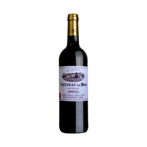 Вино Chateau Le Bos Bordeaux красное сухое 14% 0,75 л