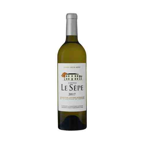 Вино Chateau Le Sepe Bordeaux белое сухое 12,5% 0,75 л