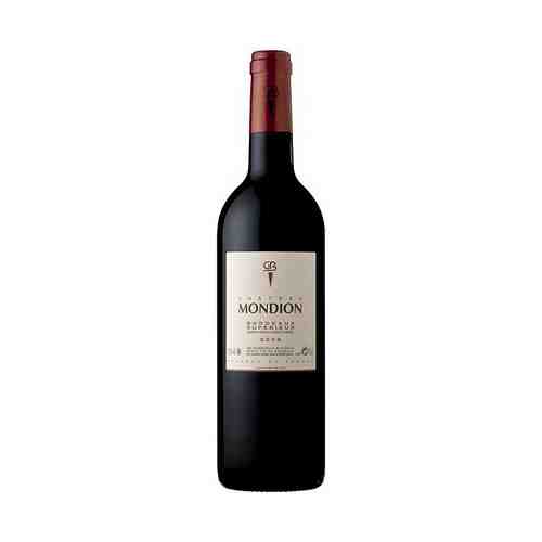 Вино Chateau Mondion Bordeaux Superieur AOC красное сухое 13,5% 0,75 л