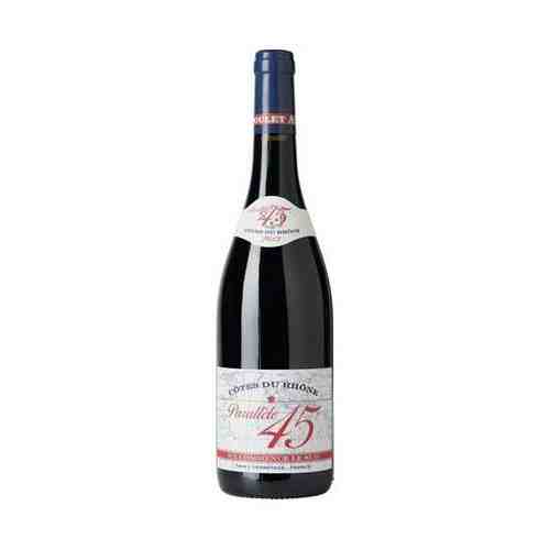 Вино Cotes Du Rhone Parallele 45 красное сухое 14% 0,75 л