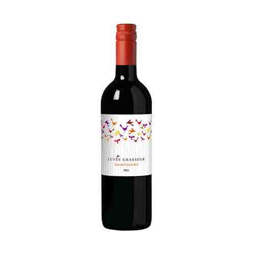 Вино Cuvee Chasseur Rouge красное сухое 12% 0,75 л