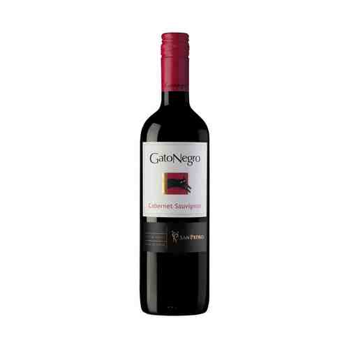 Вино Gato Negro Cabernet Sauvignon красное полусухое 13% 0,75 л