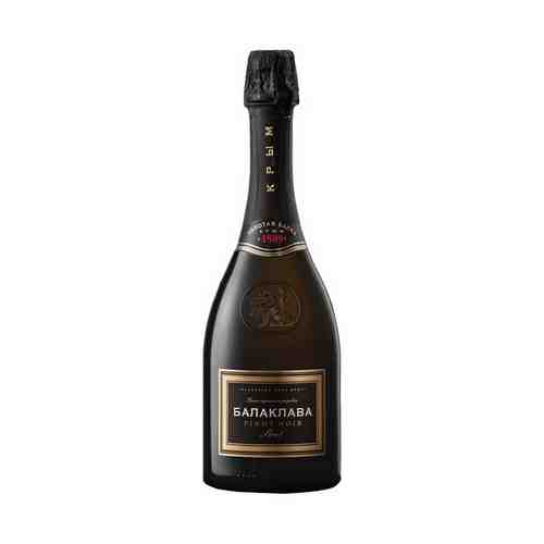 Вино игристое Балаклава Brut Pinot Noir белое брют 13% 0,75 л