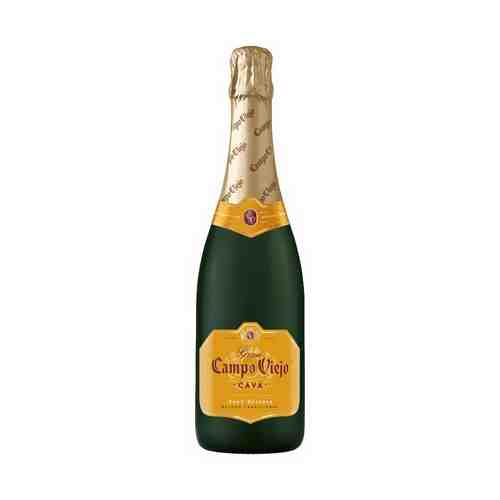 Вино игристое Campo Viejo Gran Cava Brut-Reserva белое брют 11,5% 0,75 л Испания