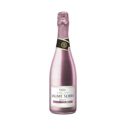 Вино игристое Cava Jaume Serra Brut Rosado розовое брют 11,5% 0,75 л