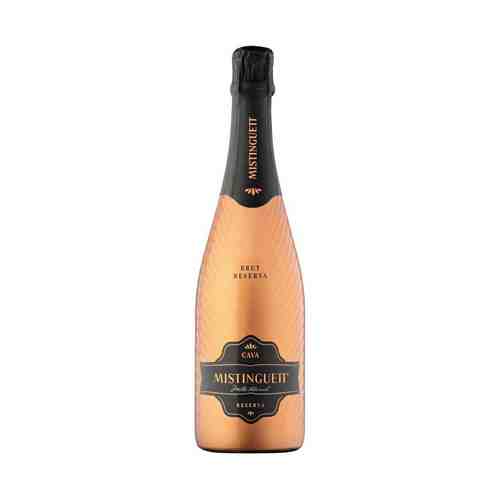 Вино игристое Mistinguett Cava Reserva белое брют 11,5% 0,75 л Испания