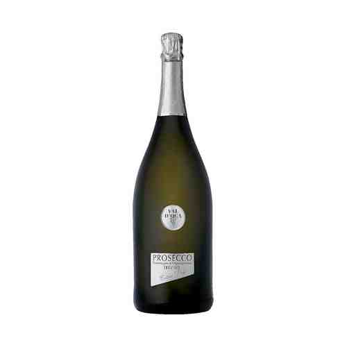 Вино игристое Val d'Oca Prosecco Treviso Extra Dry белое сухое 11% 1,5 л