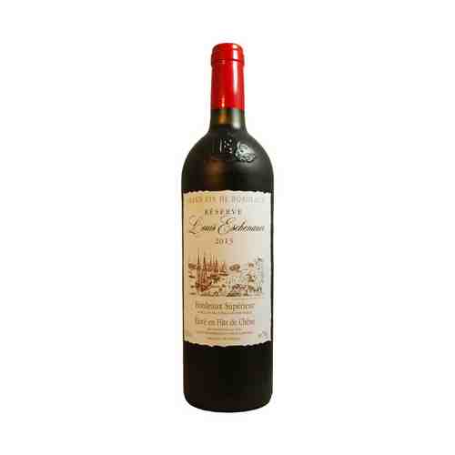 Вино Louis Eschenauer Bordeaux Superieur Reserve красное сухое 12,5% 0,75 л