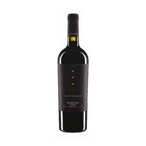 Вино Luccarelli Primitivo Puglia красное сухое 14% 0,75 л