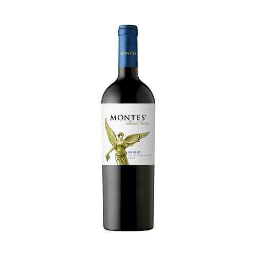 Вино Montes Reserva Merlot красное сухое 14% 0,75 л